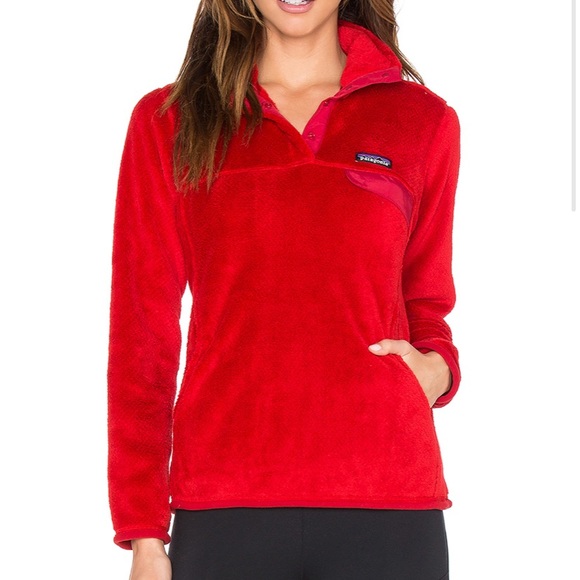 Patagonia Sweaters - Patagonia red Re—Tool Snap T pullover